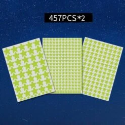 Glow In The Dark Stars, Glow Dots – 2x457 Adesivo Fluorescente, Adesivi Fluorescenti Per Il Tuo Cielo Stellato, Glow In The Dark Stars Ceiling