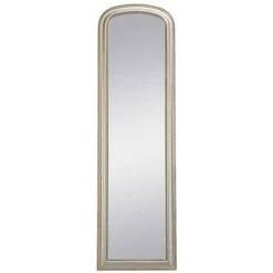 Specchio In Su Piede L.50 X H.170 Cm In Legno Di Paulownia Champagne Stile Vintage - TERESA -Armonia Decor 77172780 4