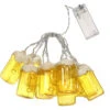 6.5FT 10LED Natale Boccale Di Birra Luci Della Stringa Luci Decorative A LED Luci A Sospensione Sempre Accese Modalità Luce Per Festival Feste Di Carnevale Di Pasqua -Armonia Decor 77494376 1