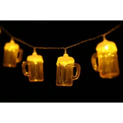 6.5FT 10LED Natale Boccale Di Birra Luci Della Stringa Luci Decorative A LED Luci A Sospensione Sempre Accese Modalità Luce Per Festival Feste Di Carnevale Di Pasqua -Armonia Decor 77494376 5