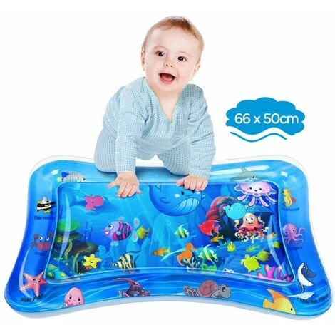 Tappetino Per Acqua Per Bambini, Tappetino Per Giochi D'acqua Senza BPA, Giocattolo Per Bambini 3 6 9 Mesi, Tappetino Gonfiabile Per Pancia (65 X 50 Cm) 3 Tappetino Per Acqua Per Bambini, Tappetino Per Giochi D'acqua Senza BPA, Giocattolo Per Bambini 3 6 9 Mesi, Tappetino Gonfiabile Per Pancia (65 X 50 Cm)