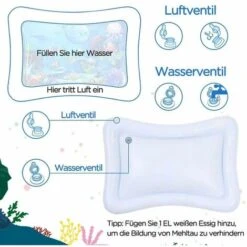 Tappetino Per Acqua Per Bambini, Tappetino Per Giochi D'acqua Senza BPA, Giocattolo Per Bambini 3 6 9 Mesi, Tappetino Gonfiabile Per Pancia (65 X 50 Cm) 11 Tappetino Per Acqua Per Bambini, Tappetino Per Giochi D'acqua Senza BPA, Giocattolo Per Bambini 3 6 9 Mesi, Tappetino Gonfiabile Per Pancia (65 X 50 Cm) -Armonia Decor 78069963 5