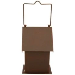 Lanterna Metallo Marrone Con Stella Cm14x10h16,5 -Armonia Decor 78327317 5