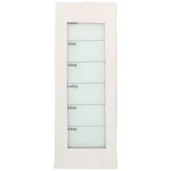 Lavagna Vetro Settimana Con Pennarello Cm20x60x0,5 -Armonia Decor 78328877 3