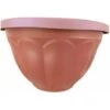 Vaso A Parete Plastica Marrone Muro Mezzaluna Fiori Piante Esterno Giardino H 18 Gerla Dorica -Armonia Decor 7842072 1