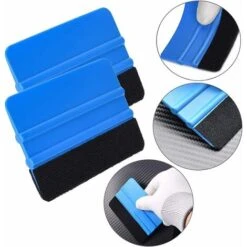 New Car Vinyl Wrap Tool Set Film Cutter Spremere Seccatoio Pellicola In Fibra Di Carbonio Wrap Cutter Strumento Ausiliario Window Tint 2 Pezzi -Armonia Decor 78829611 5