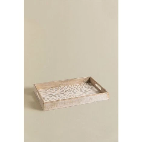 SKLUM Set Di 2 Vassoi Decorativi In Legno Di Mango Kedia Legno Di Mango 6 SKLUM Set Di 2 Vassoi Decorativi In Legno Di Mango Kedia Legno Di Mango - immagine 4