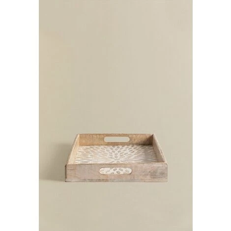 SKLUM Set Di 2 Vassoi Decorativi In Legno Di Mango Kedia Legno Di Mango 7 SKLUM Set Di 2 Vassoi Decorativi In Legno Di Mango Kedia Legno Di Mango - immagine 5