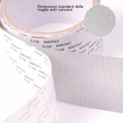 Nastro Adesivo Per Riparazione Zanzariera 5 X 2 M (grigio) -Armonia Decor 78966498 2