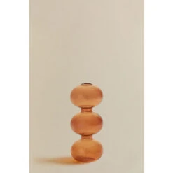 SKLUM Vaso In Vetro Nonza Marrone Tabacco -Armonia Decor 79073636 2