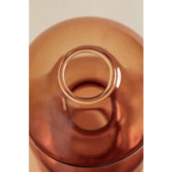 SKLUM Vaso In Vetro Nonza Marrone Tabacco -Armonia Decor 79073636 3