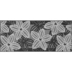 TAPPETO DA CUCINA ANTISCIVOLO MOD. ENEA COLORE GRIGIO CM 50X115