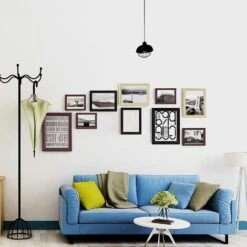 WOLTU Cornice Per Foto 21x29.7cm A4 In Legno E Vetro Porta Foto Da Parete Tavolo Naturale -Armonia Decor 80878970 3