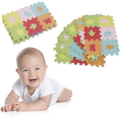 DYHF 36 Pezzi Tappetino Puzzle In Schiuma Per Bambini, Tappetino Da Gioco Per Bambini Con Modello Animale, Tappetini Da 36 Pezzi 16 X 16 Cm 11 DYHF 36 Pezzi Tappetino Puzzle In Schiuma Per Bambini, Tappetino Da Gioco Per Bambini Con Modello Animale, Tappetini Da 36 Pezzi 16 X 16 Cm -Armonia Decor 80913280 5