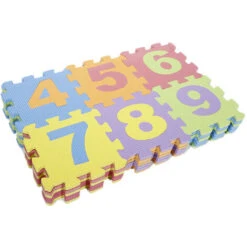 DYHF 36 Pezzi Tappetino Puzzle In Schiuma Per Bambini, Tappetino Da Gioco Per Bambini Con 26 Alfabeti E 10 Numeri, Tappetini Da 36 Pezzi 16 X 16 Cm -Armonia Decor 80913287 4