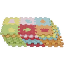 DYHF 72 Pezzi Tappetino Puzzle In Schiuma Per Bambini, Tappetino Da Gioco Per Bambini Con Modello Animale, Tappetini Da 72 Pezzi 16 X 16 Cm -Armonia Decor 80913292 4