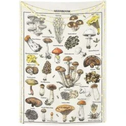 Arazzo Retrò Con Grafico A Fungo Da Appendere Alla Parete, Decorazione Artistica, Sole, Luna, Stampata A Parete