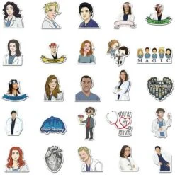 Grey's Anatomy Adesivo Graffiti Bagaglio Adesivo Impermeabile Per Chitarra Portatile -Armonia Decor 81289627 4