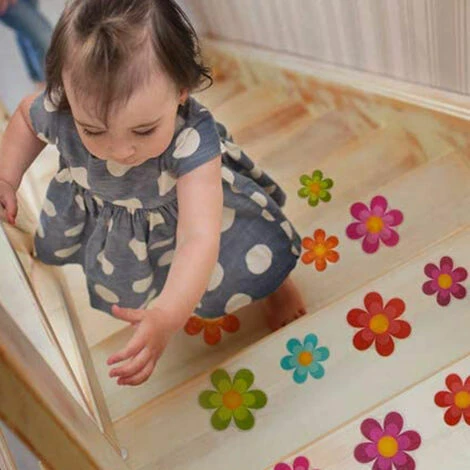 10 Pezzi Adesivi Per Vasca Da Bagno Antiscivolo Adesivi Adesivi Con Colori Vivaci, Gradini Da Bagno A Margherita E Applicazioni Antiscivolo Per Vasche, Scale, Bagni Con Doccia E Altre Superfici Scivol 5 10 Pezzi Adesivi Per Vasca Da Bagno Antiscivolo Adesivi Adesivi Con Colori Vivaci, Gradini Da Bagno A Margherita E Applicazioni Antiscivolo Per Vasche, Scale, Bagni Con Doccia E Altre Superfici Scivol - immagine 3