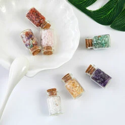 Bottiglia Dei Desideri Cristallo Naturale Pietre Irregolari Bottiglia Alla Deriva Pietre Preziose Meditazione Guarigione Decorazione Regalo 10 Bottiglia Dei Desideri Cristallo Naturale Pietre Irregolari Bottiglia Alla Deriva Pietre Preziose Meditazione Guarigione Decorazione Regalo -Armonia Decor 81310904 4