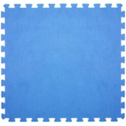 TAPPETINO BLU FONDO PISCINA 60X60CM 6PZ H0,8CM