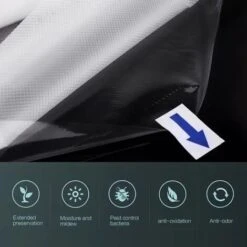 None Sacchetti Sottovuoto Per Conservazione Alimenti Sottovuoto Sacchetto 2 Rotoli 25x500 CM -Armonia Decor 81946936 3