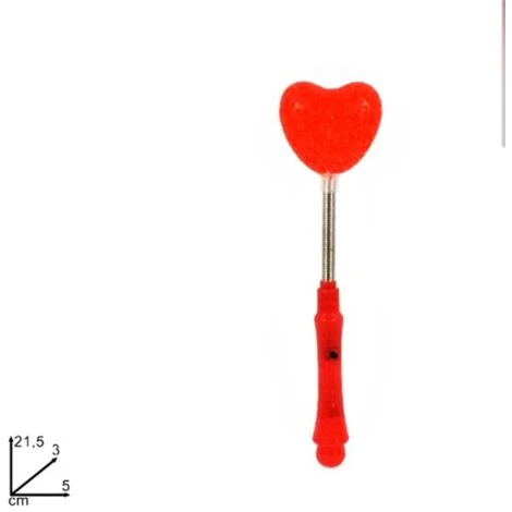 Trade Shop - Bacchetta Luminosa Cuore San Valentino Regalo Decorazione Led Gadget Festa 2 Pz 7 Trade Shop - Bacchetta Luminosa Cuore San Valentino Regalo Decorazione Led Gadget Festa 2 Pz - immagine 5