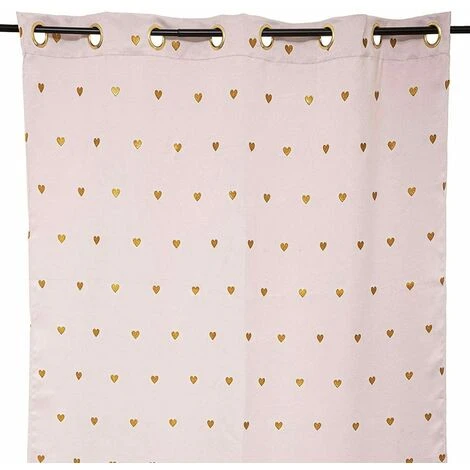 Tenda Oscurante Rosa Con Cuori Paillette 3 Tenda Oscurante Rosa Con Cuori Paillette