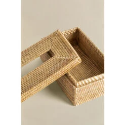 SKLUM Porta Fazzoletti In Rattan Resende Naturale -Armonia Decor 82432564 5