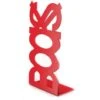 Fermalibro In Acciaio 1 Pz Mod Books Colore Rosso -Armonia Decor 82435898 1