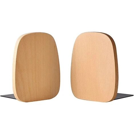 Fermalibri, Supporto Fermalibri In Legno, Fermalibri Decorativi Per Libri Pesanti Heilwiy/regalo Per Ufficio 4 Fermalibri, Supporto Fermalibri In Legno, Fermalibri Decorativi Per Libri Pesanti Heilwiy/regalo Per Ufficio - immagine 2