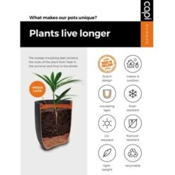 Vaso Elegante Basso Waste Rib 46x58 Cm Beige Terrazzo Capi -Armonia Decor 83284503 5