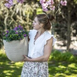 Fioriera Rotonda Waste Rib 35x34 Cm Beige Terrazzo Capi 11 Fioriera Rotonda Waste Rib 35x34 Cm Beige Terrazzo Capi -Armonia Decor 83284504 5