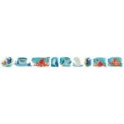 Dory E Nemo Bordo Adesivo Cameretta Bianco