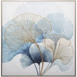 Tela Stampata Ginko Frame 58 X 58 - Atmosphera Créateur D'intérieur