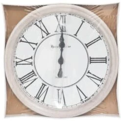 Pendolo D48 - Bianco Originale - Orologio Rotondo, Bianco, Struttura In Mdf, 1 Batteria Aa Lr6, Dimensioni 48x2x48 Cm - Atmosphera Créateur D'intérieur -Armonia Decor 83766564 3