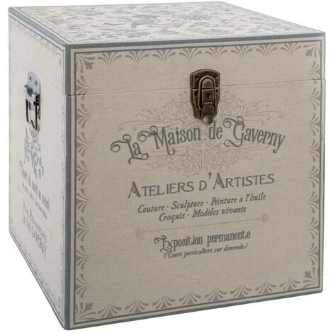 Baule Quadrato Winter X 3 - Atmosphera Créateur D'intérieur 5 Baule Quadrato Winter X 3 - Atmosphera Créateur D'intérieur - immagine 3