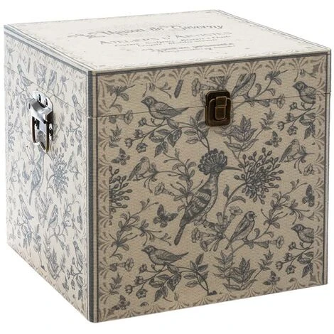 Baule Quadrato Winter X 3 - Atmosphera Créateur D'intérieur 6 Baule Quadrato Winter X 3 - Atmosphera Créateur D'intérieur - immagine 4