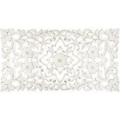 Decorazione Intagliata - L. 85 Cm X L. 45 Cm - Atmosphera Créateur D'intérieur