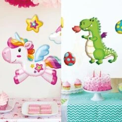 Adesivo Per Palloncini Per Bambini - Unicorno - Atmosphera Créateur D'intérieur -Armonia Decor 83769806 3