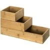 3 Organizer Impilabili In Bambù - Scorrevole - 5 Five Simply Smart -Armonia Decor 83770276 1
