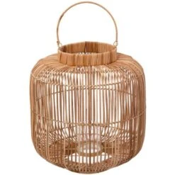 Lanterna Ali In Rattan H43cm P38cm - Atmosphera Créateur D'intérieur
