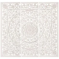 Decorazione Murale Fanny In Pannello Di Legno Mdf 115x115cm - Atmosphera Créateur D'intérieur