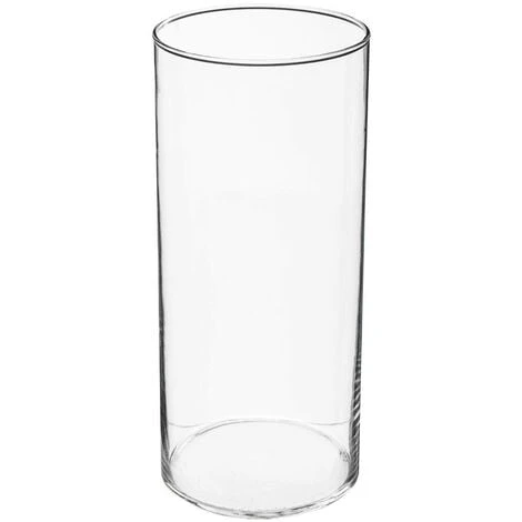 Vaso A Cilindro Trasparente H30 - Vaso Cilindrico Trasparente, Vetro, Dimensioni 13x30 Cm - Atmosphera Créateur D'intérieur 3 Vaso A Cilindro Trasparente H30 - Vaso Cilindrico Trasparente, Vetro, Dimensioni 13x30 Cm - Atmosphera Créateur D'intérieur