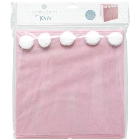 Scatola Di Immagazzinaggio Pompons X 5 Rose - Atmosphera Créateur D'intérieur 4 Scatola Di Immagazzinaggio Pompons X 5 Rose - Atmosphera Créateur D'intérieur - immagine 2