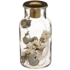 Candeliere Di Vetro Fiore Secco H 13 - Atmosphera Créateur D'intérieur -Armonia Decor 83772802 3