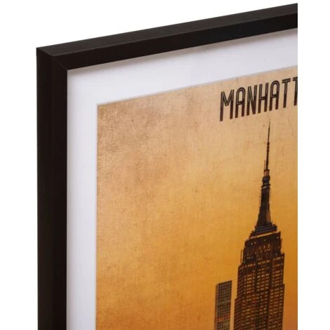 Cornice Per Poster City 52x72cm In Pannello Di Legno Mdf - Atmosphera Créateur D'intérieur 4 Cornice Per Poster City 52x72cm In Pannello Di Legno Mdf - Atmosphera Créateur D'intérieur - immagine 2