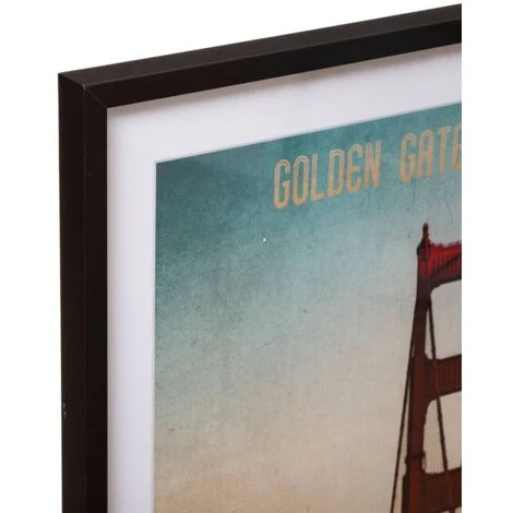 Cornice Per Poster City 52x72cm In Pannello Di Legno Mdf - Atmosphera Créateur D'intérieur 5 Cornice Per Poster City 52x72cm In Pannello Di Legno Mdf - Atmosphera Créateur D'intérieur - immagine 3