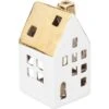 Portacandele Openwork House 11,6 Cm - Feeric Lights & Christmas -Armonia Decor 83773773 1
