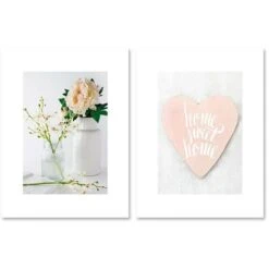 Set Di 2 Poster Di Fiori 30X40 - Modello C - Atmosphera Créateur D'intérieur 10 Set Di 2 Poster Di Fiori 30X40 - Modello C - Atmosphera Créateur D'intérieur -Armonia Decor 83774645 4